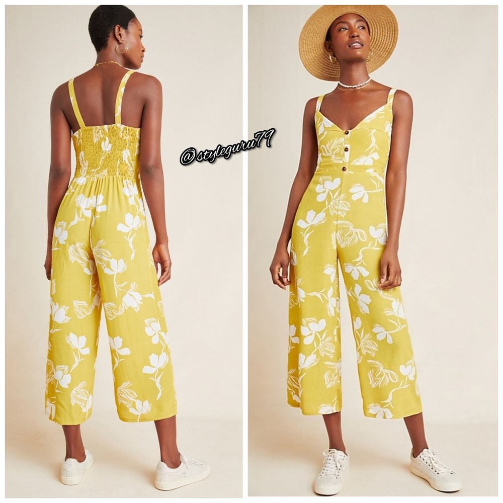 NWT, Anthropologie, Faithfull Gemma Jumpsuit - Picture 3 of 6